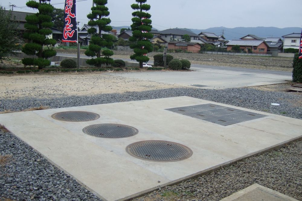 うどん店排水処理装置